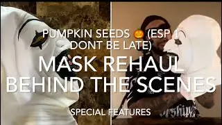 Terrifier Mask Rehaul |Crafting The Mask PumkinSeeds EPS1 Don&rsquo;t Be Late ￼