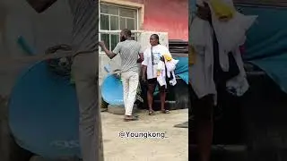 Prank on a lady removing clothes she was very friendly and accommodative regardless am a stranger.