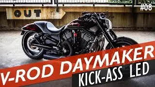 Как установить фару Daymaker на V-образную тягу