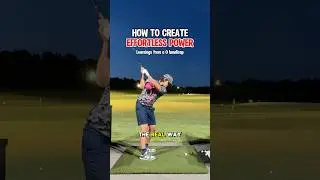 Effortless Speed & Power 🤝🏼 #golf #golfer #golftips #golfswing #golfswingcoach #golfshorts