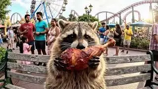 Eating a Turkey Leg Like I Didn&rsquo;t Just Survive a Haunted House
