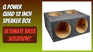 REVIEW (2026): Q Power Quad 12 Inch Speaker Box. Features