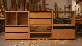 Modern Cabinets Can&rsquo;t Match This Cherry Wood Build | Woodworking Project