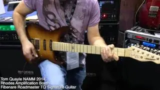 Rhodes Amplification Booth NAMM 2014 - Tom Quayle (lots of notes warning!)