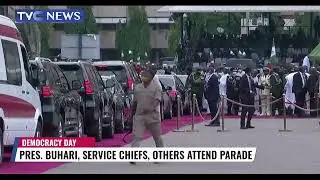 President Buhari, Service Chiefs, Others Attend Parade