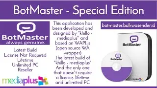 BOT MASTER WHATSAPP NUMBER FILTER GENERATOR | BULK WHATSAPP SENDER MULTI DEVICE