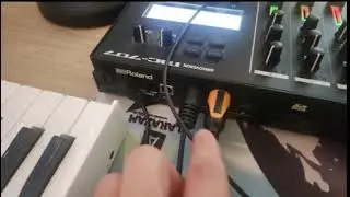 My Live Synth Recording Setup (JU-06A, MC-707, SP-404)