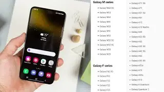 Samsung OneUI 4.1.1 Update List - A50,A50s,M30s,A12,A21s,M12,M32,F12,F62,M51,M11|Android 12 Update