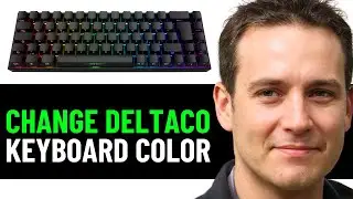 How To Change Color On DELTACO Gaming Keyboard 2025! (FULL GUIDE)