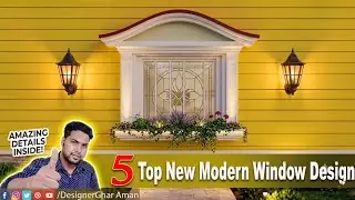Window design | Sunshade Design | 5 modern window design | Box window design | Box janala design