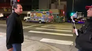 Guy at market PUNKS Silence Boy during ALCOR livestream