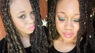 Easy ! Olive Smokey Eye using Coastal Scents Hot Pot ! Makeup Tutorial