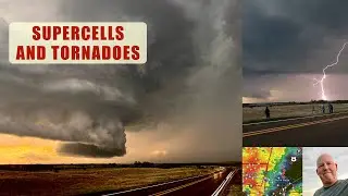 Storm Chasing Supercells and Tornadoes in North Platte, Nebraska