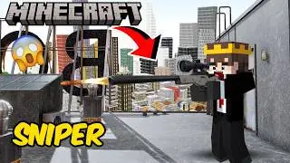 I Become PRO Sniper In Minecraft😱