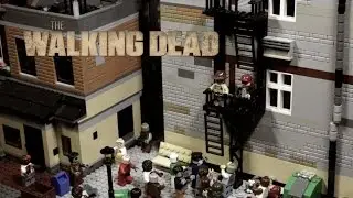 WALKING DEAD, step by step as in a TV SHOW, LEGO STOP MOTION