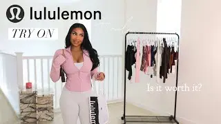 HUGE LULULEMON TRY ON HAUL- Is it REALLY worth it?? (Leggings, Define Jackets, Shorts & more!)