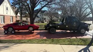 Towing A Ferrari 358 With A Self Loader