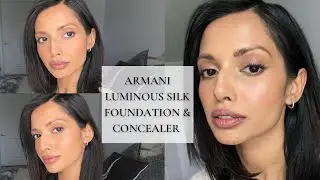 ARMANI LUMINOUS SILK FOUNDATION + CONCEALER REVIEW | NEW HOLY GRAIL? - Medium/Olive/Brown Skin