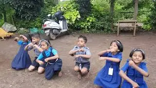 *गणेशोत्सवानिमित्त गीत सादरीकरण*  ||Ganpati song|| जि.प.प्राथमिक शाळा रायतेवस्ती