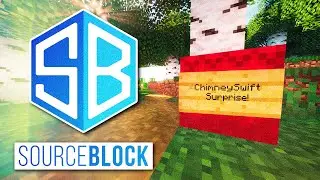 Minecraft SourceBlock SMP - I'VE BEEN CHALLENGED + A SURPRISE GIFT!
