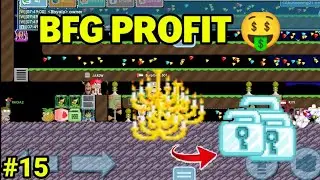 DAILY PROFIT GROWTOPIA 🤑 (Bfg profit from 420k chand + profit) | Rto Davinci Wings #111 | Growtopia