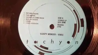 Sleepy Wonder - Vibes w/ Version - Tachyon LP - 1988