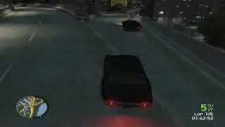 GTA IV - MP - Ranked Online Race! (I obiouslvy need to get better) - Part #1
