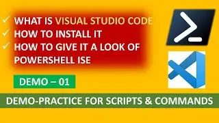 Visual Studio Code | EP01 | DEMOS & PRACTICE FOR SCRIPTS, COMMANDS & TOOLS