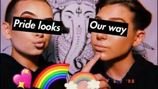 James Charles inspired pride look🌈💖