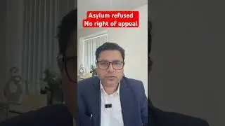 Asylum claim refused and no right of appeal, fresh claim, further submission, #asylum