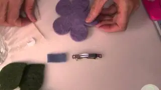 How to Create Felted Floral Headbands and other Hair Accessories!