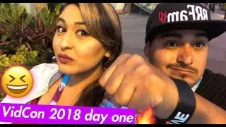 Vidcon 2018 Day 1- Youtuber Meet up Vlog | BRFam Tv