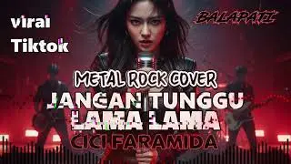 (viral tiktok)   JANGAN TUNGGU LAMA LAMA - CICI FARAMIDA | COVER ROCK METAL BY BALAPATI
