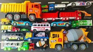 Mencari dan Merakit Mobil Truk Molen Besar, Truk Pasir dan Temukan Mobil Truk Pemadam, Mobil Towing