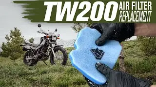 How To Change the Air Filter on a Yamaha TW200