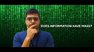 DOES INFORMATION HAVE MASS?