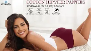 Premium Soft and Comfortable Cotton Bikini No Show Panty, Ladies Invisible Breathable Briefs Soft St