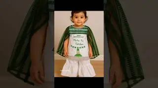 14 August Dress Design for baby Girls #shorts #viral Independence Day #14august#dress #trending