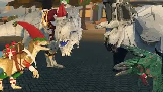 4 Christmas Dinosaur Skin Review | Roblox Jurassic Blocky