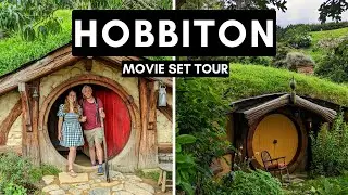 We visited Middle Earth! | Hobbiton Movie Set Tour (dream come true)
