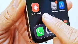 New iOS 26.5 Text to mp3 shortcut
