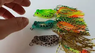Frog Top Surface Weed-less Fishing Lure | FISHIN ADDICT