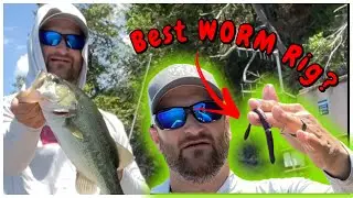 Is THIS the BEST WORM RIG? Versatile, Effective, and EASY BASS FISHING Techniques!!