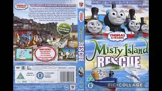 Thomas & Friends Misty Island Rescue (2010) DVD UK Covers 