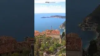 France🇫🇷- Most Beautiful Medieval Village on the French Riviera | Eye #travel #ming #drone