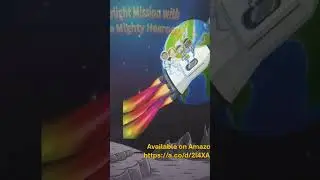 A STEM picture book introducing kids to space, engineering, and problem solving
