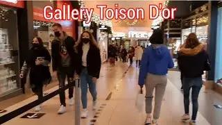 Walking Tour /Gallery Toison D'or, Avenue Louise, Brussels, Belgium 🇧🇪♥