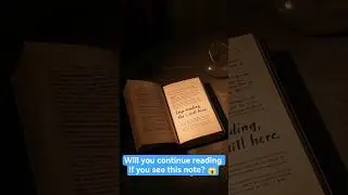 The Library Ghost Who Left a Note #youtubeshorts