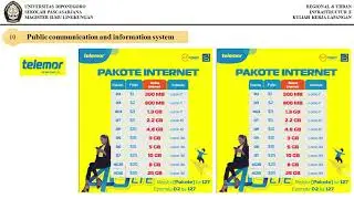 Regional & Urban Infrastructure - Public Commumicatinon