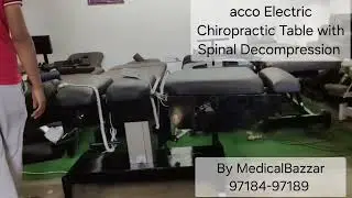 acco Electric Chiropractic Table with Spinal Decompression By MedicalBazzar |Physiotherapy Equipment